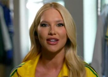 Virginia exibe machucado após jogo do Brasil